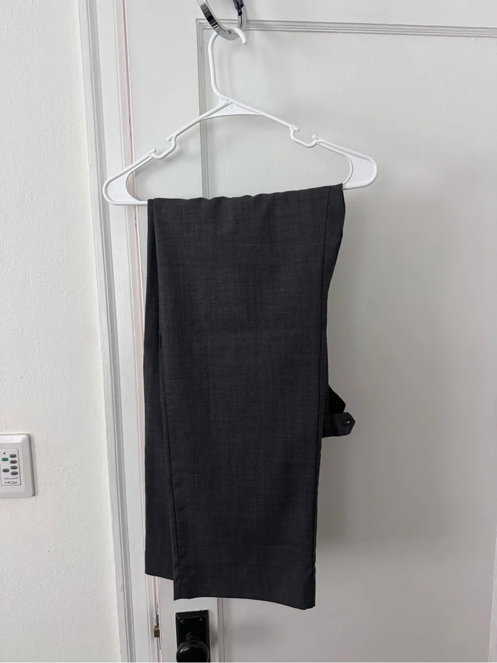 Lauren Ralph Lauren Men's Charcoal Gray Two-Button Suit Jacket